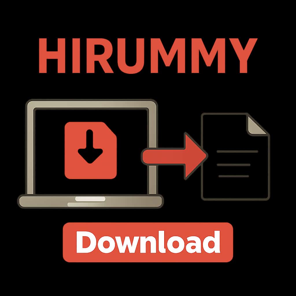Diagram illustrating the Hirummy Download process.
