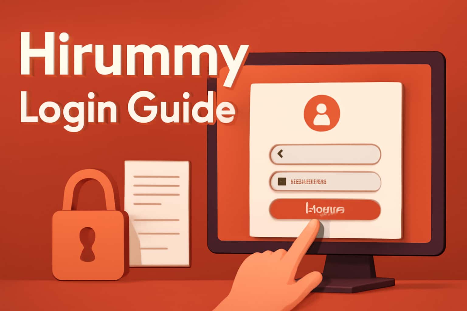 An informative visual representation of the Hirummy Login Guide.
