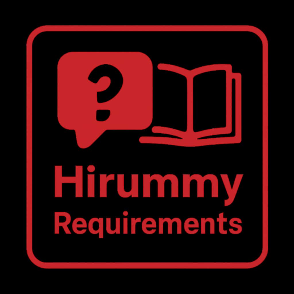 Icon representing Hirummy Requirements.