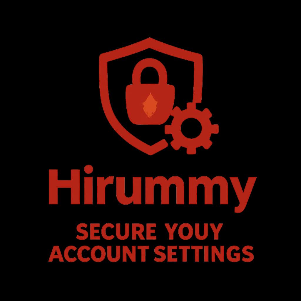 An icon symbolizing Hirummy account security.
